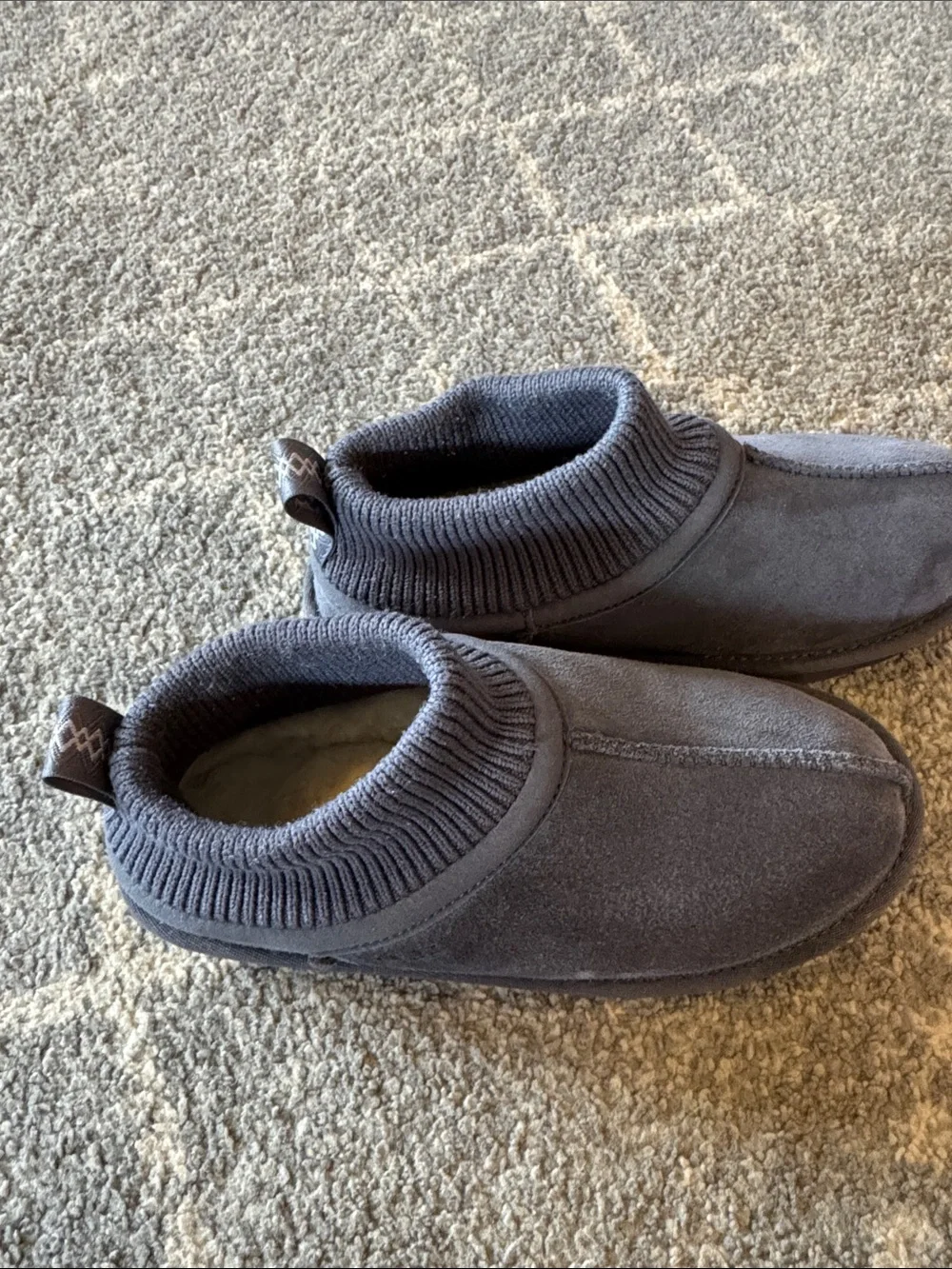 UGG Blue Gray Kids Classic Ultra Stretch Cuff